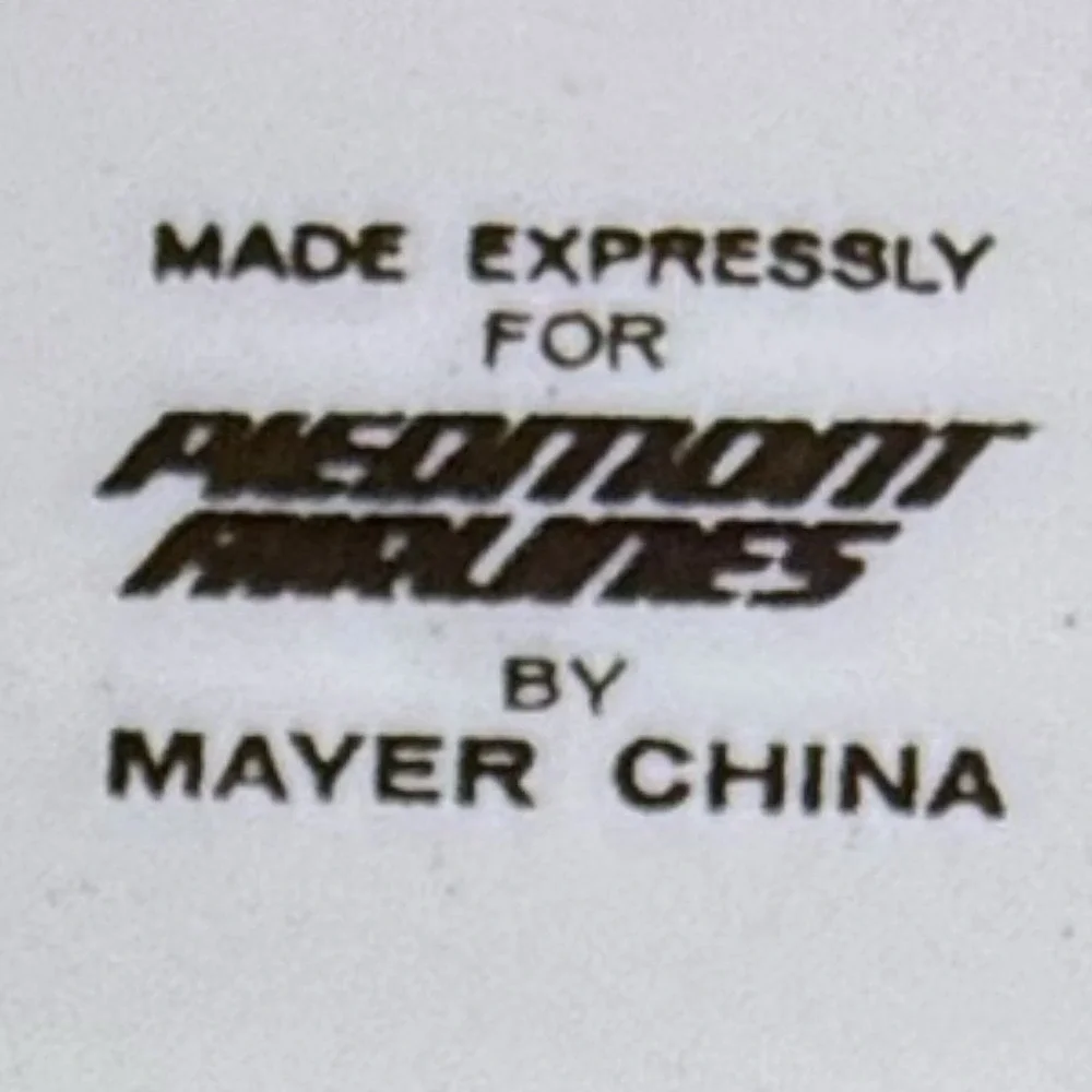 Piedmont Airlines Mayer China Saucer Only‎
